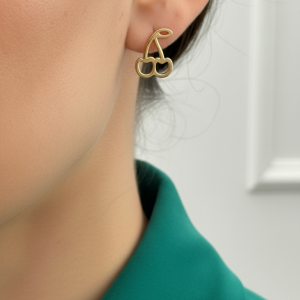 گوشواره طلا مدل گیلاس