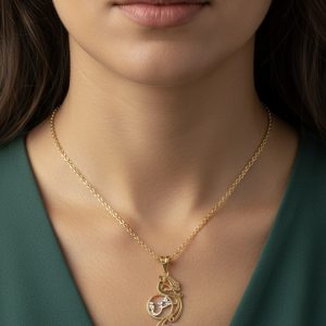 مدال طلا طرح عشق