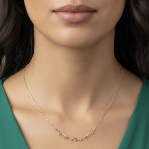 گردنبند طلا طرح تیفانی