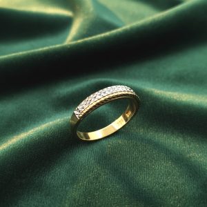 انگشتر طلا مدل تراش دار