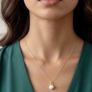 گردنبند مرواریدی طلا