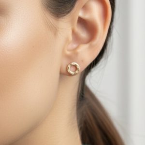 گوشواره میخی دایره